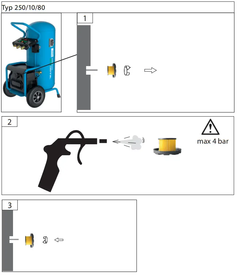 Gude 50124 ECO Digital Compressor Airpower - feagure 9