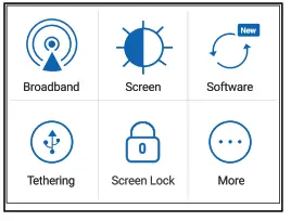 View or change the settings
