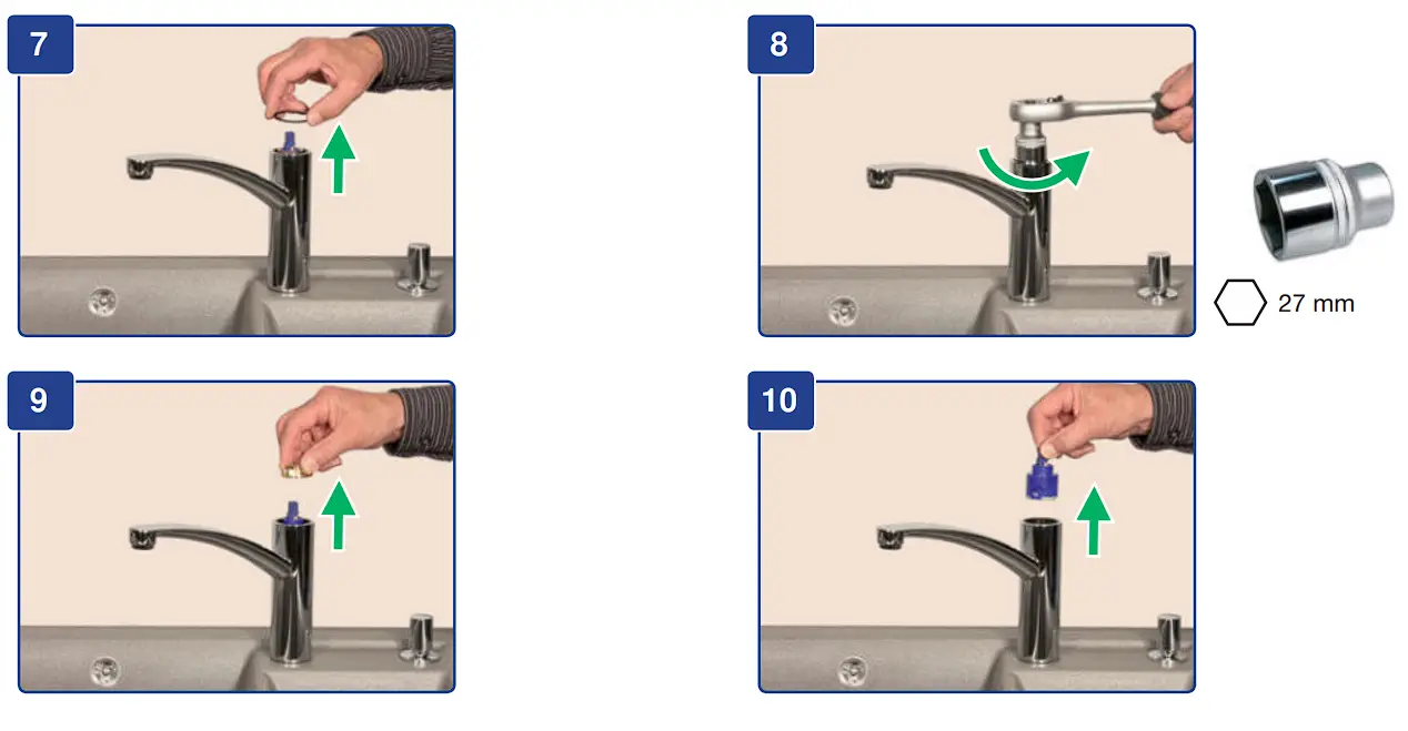 BLANCO NEA HD Shower Head Complete MZ Galvanic Assembly & Installation