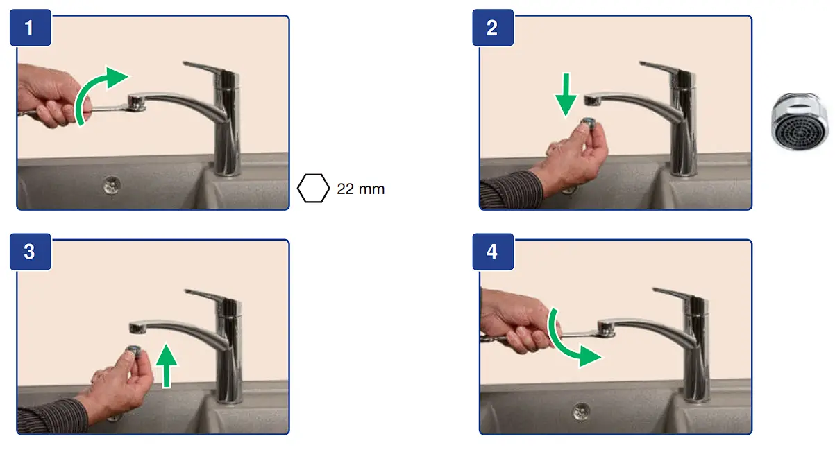 BLANCO NEA HD Shower Head Complete MZ Galvanic Assembly & Installation