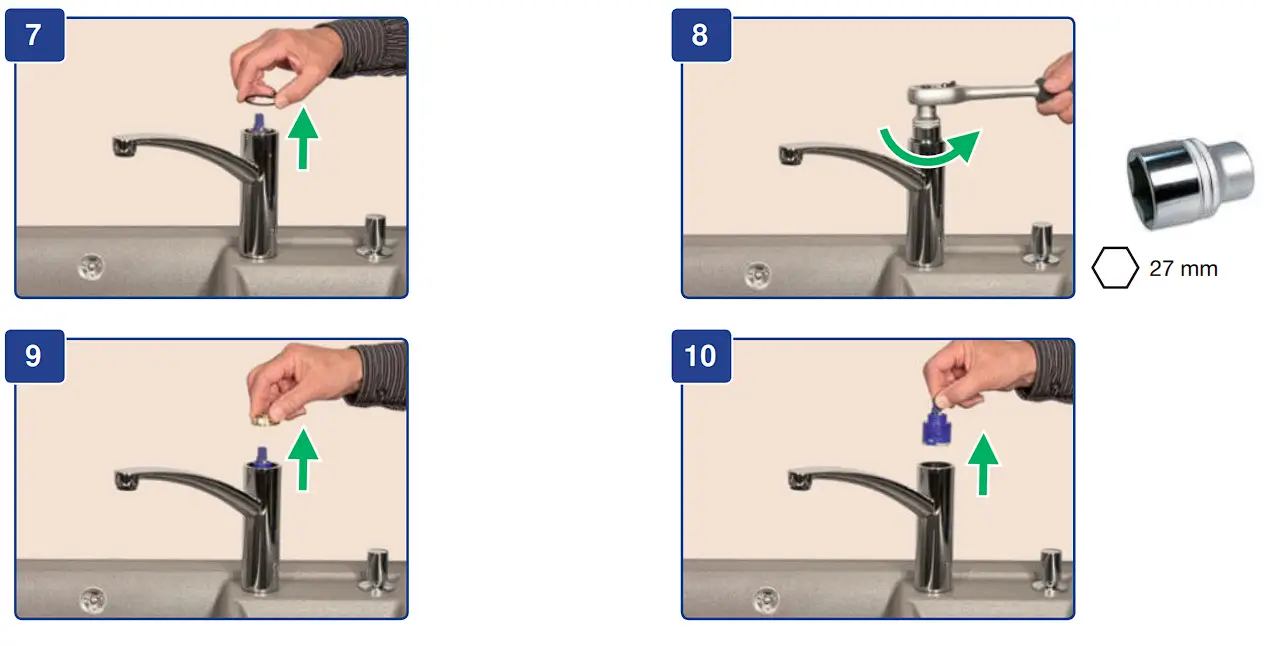 BLANCO NEA HD Shower Head Complete MZ Galvanic Assembly & Installation