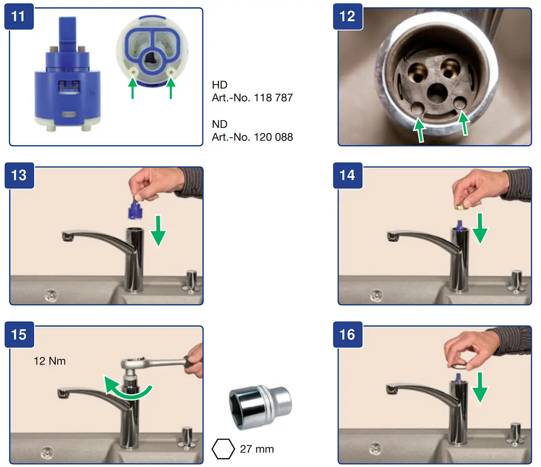 BLANCO NEA HD Shower Head Complete MZ Galvanic Assembly & Installation