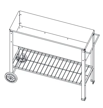 Patiojoy-OP70853BK-Metal -Planter-Box-with-Wheels-fig-6