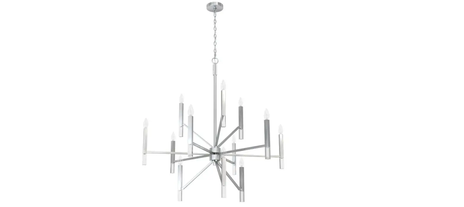 Hunter 19528 Sunjai 12 Light 3-tier Chandelier Owner's Manual