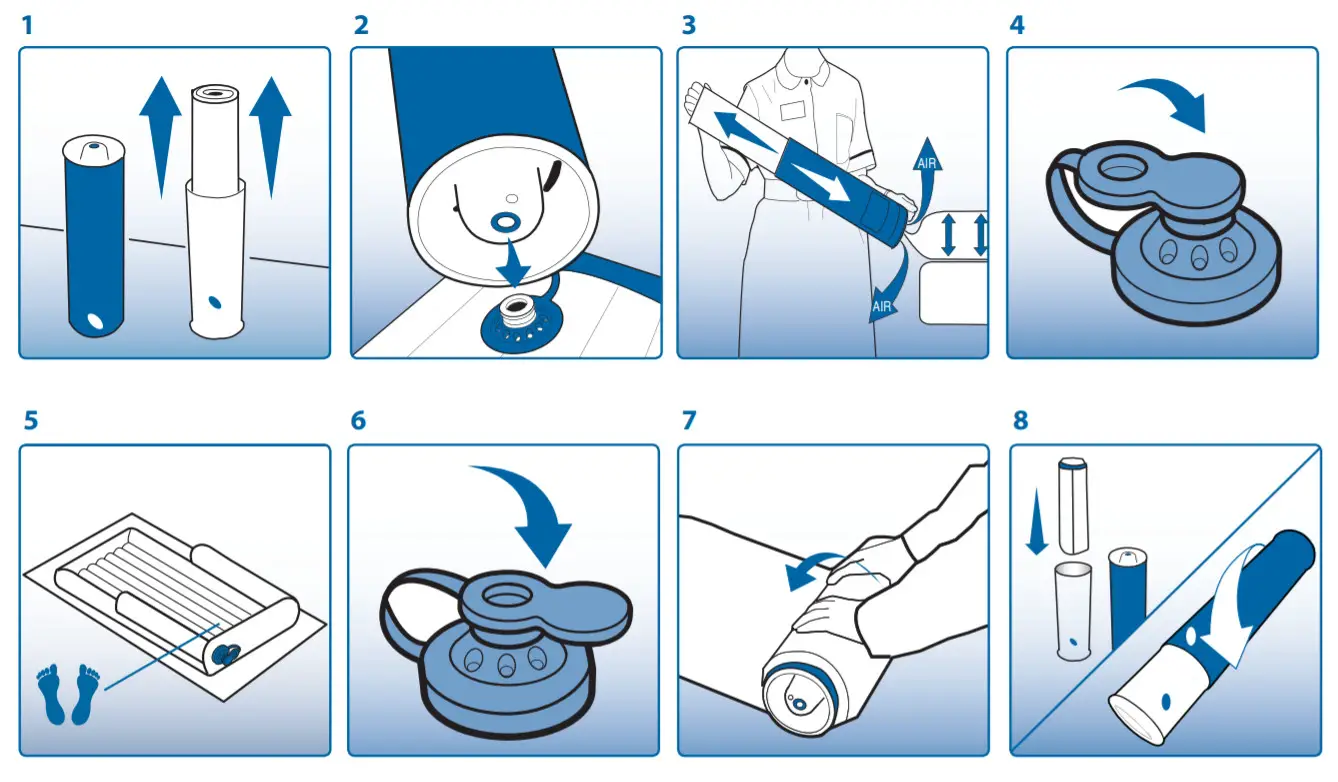 Repose Logo -Deflation Instructions