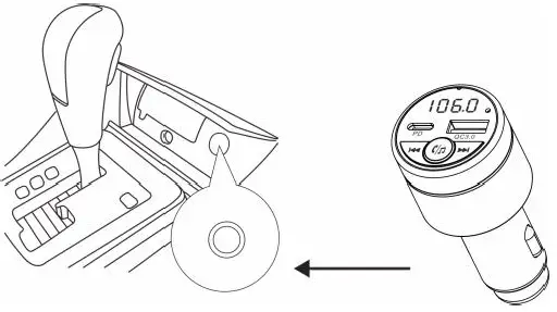 LEADINWAY BC61 Bluetooth Car Charger-2