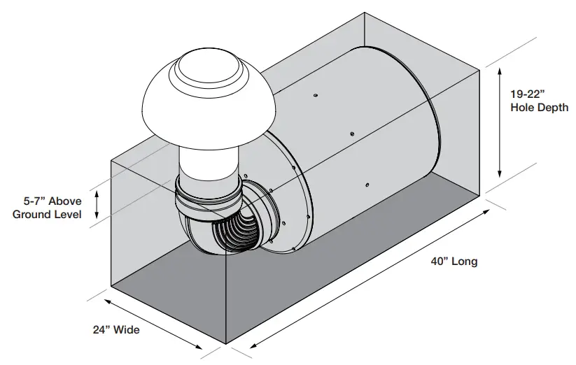 PROFICIENT PAS 4 1 BU All Weather Landscape Burial Subwoofers - FIG 1