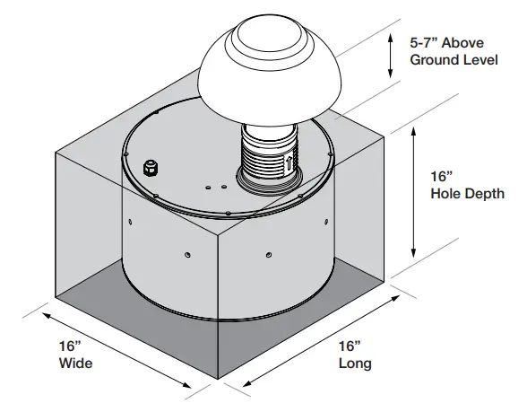 PROFICIENT PAS 4 1 BU All Weather Landscape Burial Subwoofers - FIG 2