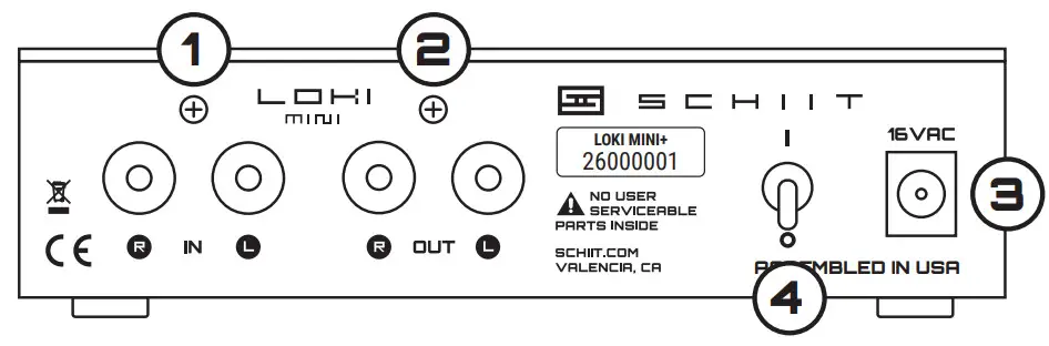 SCHIIT Loki Mini High Fidelity Tone Control - GETTING CONNECTED