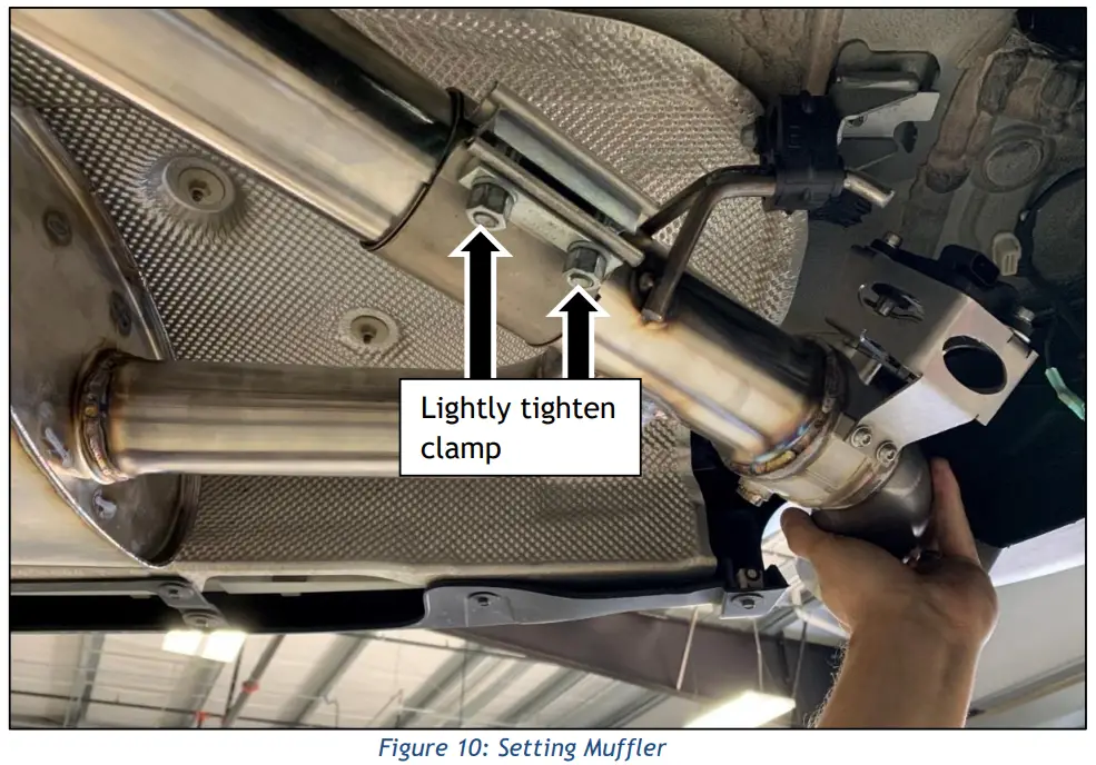 DINAN D660-0089-BLK Exhaust System - Axle Back 1