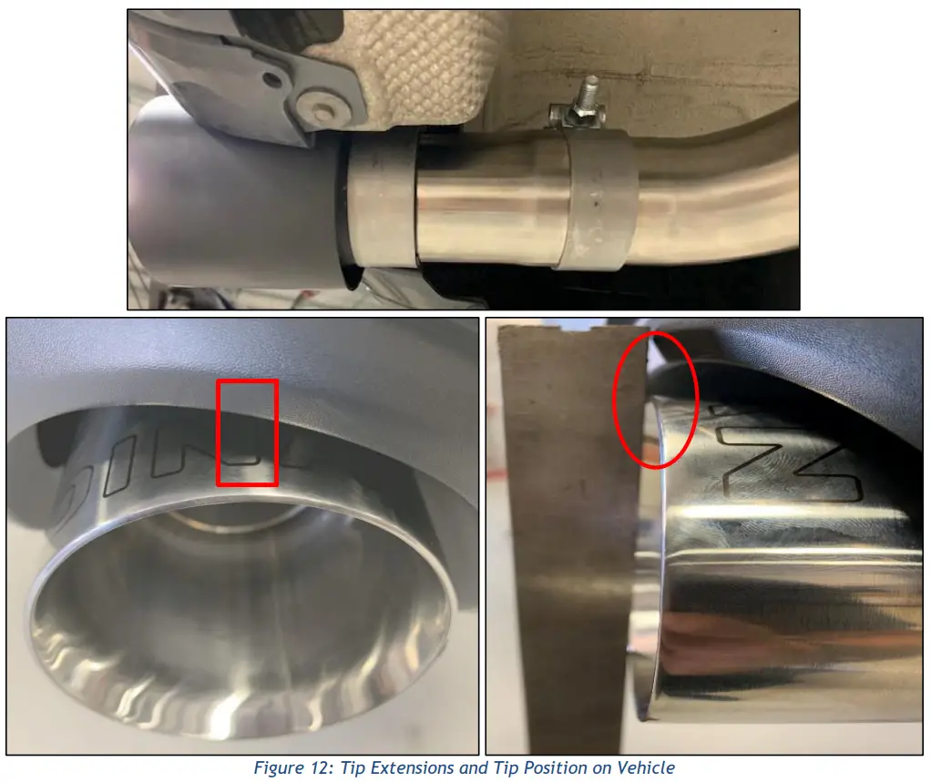 DINAN D660-0089-BLK Exhaust System - Exhaust Tips 1