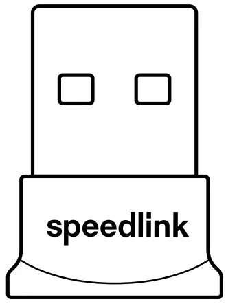 speedlink SL 167411 BK VIAS Nano USB Bluetooth 5.0 Adapter -