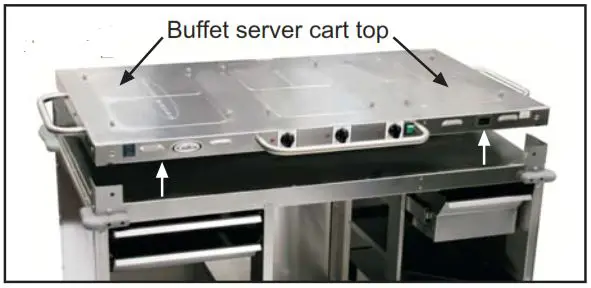 Cadco CBC-HH-L5 52-Inch Electric Hot Food Serving Counter 2