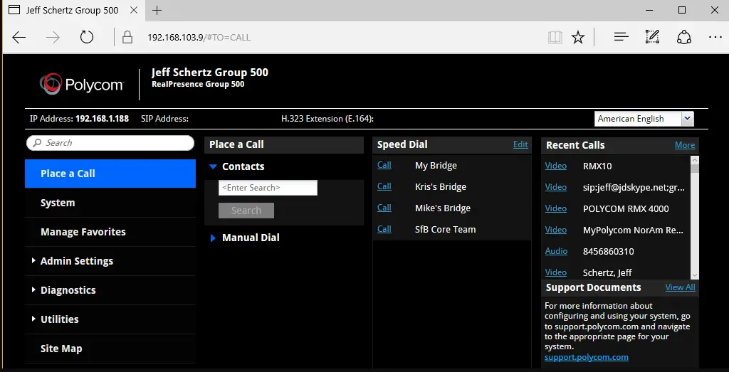 Polycom Realpresence Group Series With Skype For Business User Guide