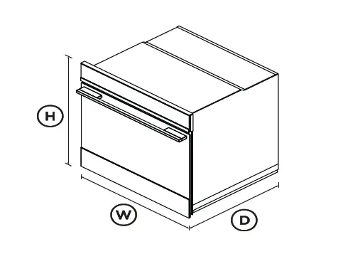 FISHER PAYKEL OS24SDTX1 Combination Steam Oven, 24, fig 1