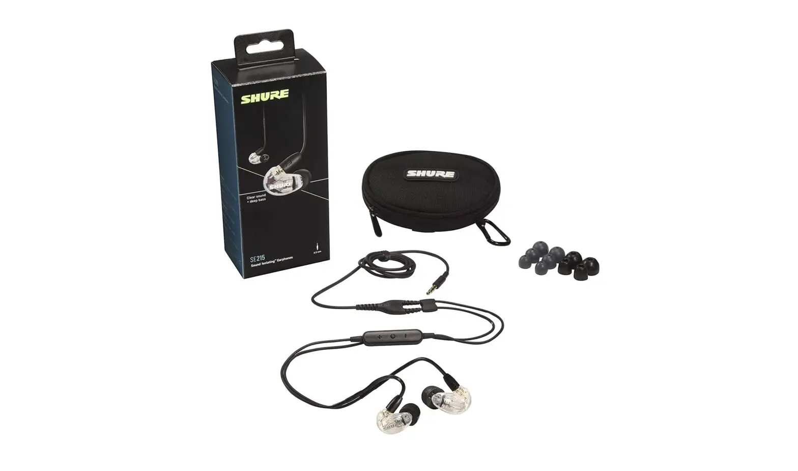 Shure Se215 Earphone Sound Isolating Earphone