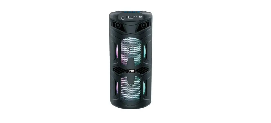 Pyle Pphp2416b 4 Inch Dual Portable Pa Speaker User Guide