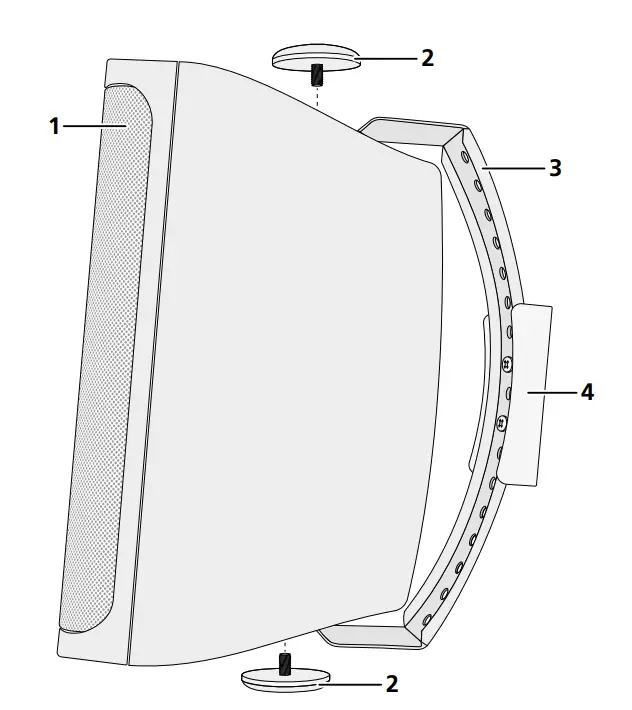MONACOR-WALL-05T PA-Wall-Speakers-1