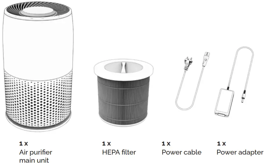 LIFA air LAX200 Smart Air Purifier - Fig 1