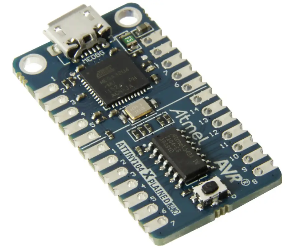 ATtiny104 Xplained Nano Evaluation Kit