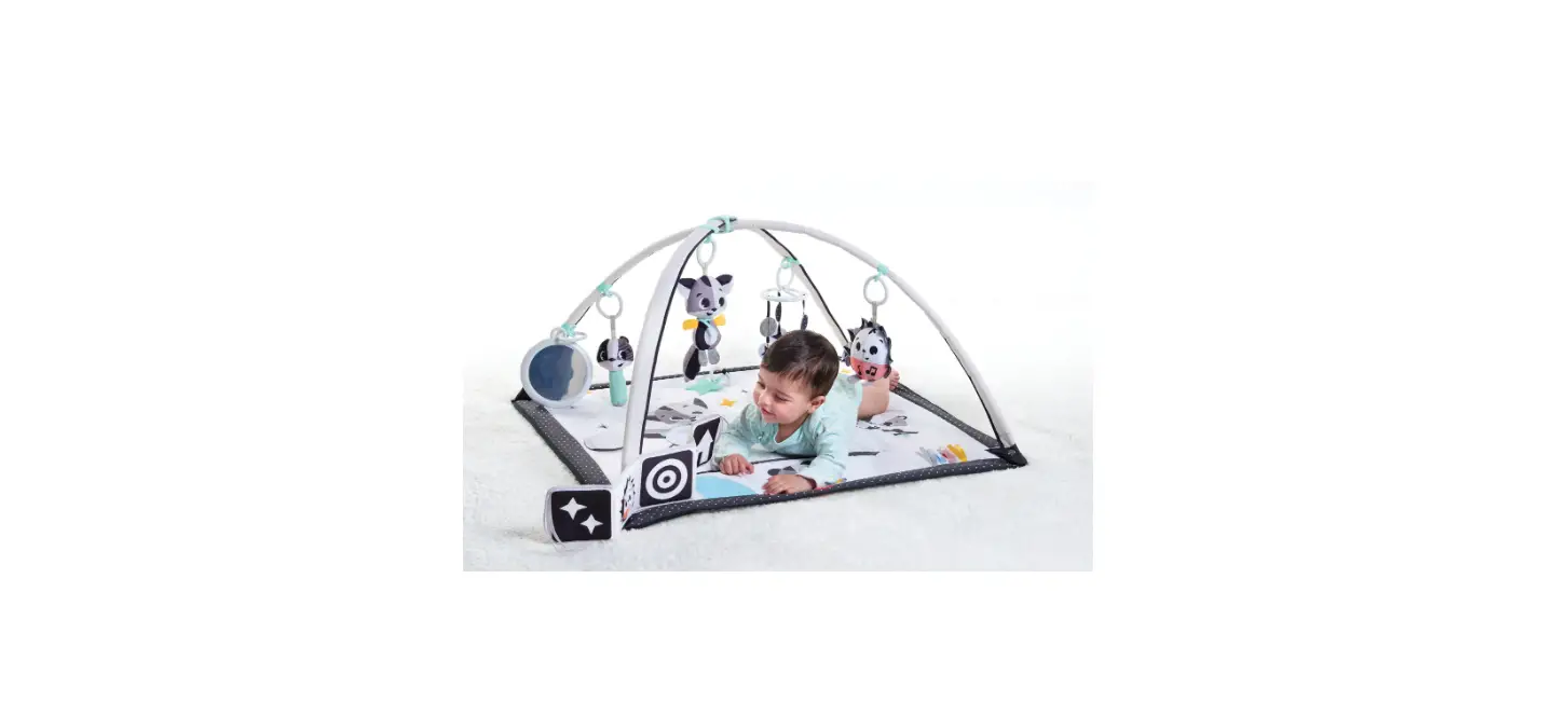 Tiny Love 120590e001 Black And White Gymini Playmat Instruction Manual