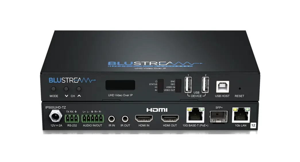 Blustream Ip500uhd-tz Multicast Uhd Transceiver User Manual
