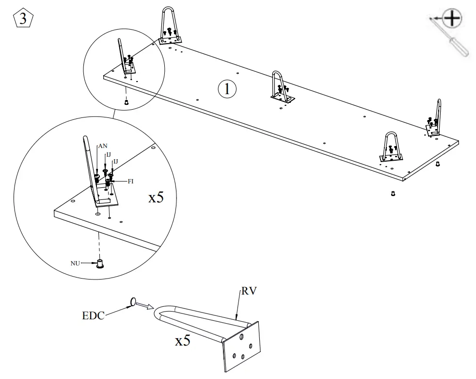Symbiosis 3370 IA TV Cabinet - fig 3