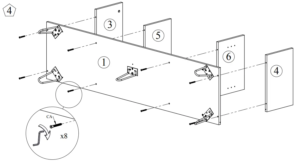 Symbiosis 3370 IA TV Cabinet - fig 4
