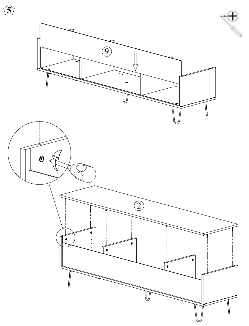 Symbiosis 3370 IA TV Cabinet - fig 5