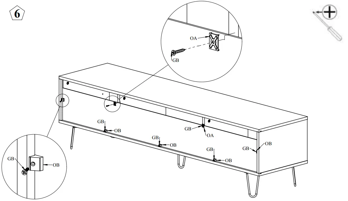 Symbiosis 3370 IA TV Cabinet - fig 6