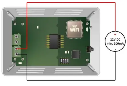 Intesis INWFIDAI001R0XX AC Cloud Control -External powering scheme