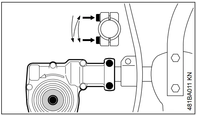 Adjusting Position of Gearbox