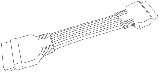 OBDII extension cord