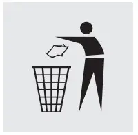 Using Dustbin Icon