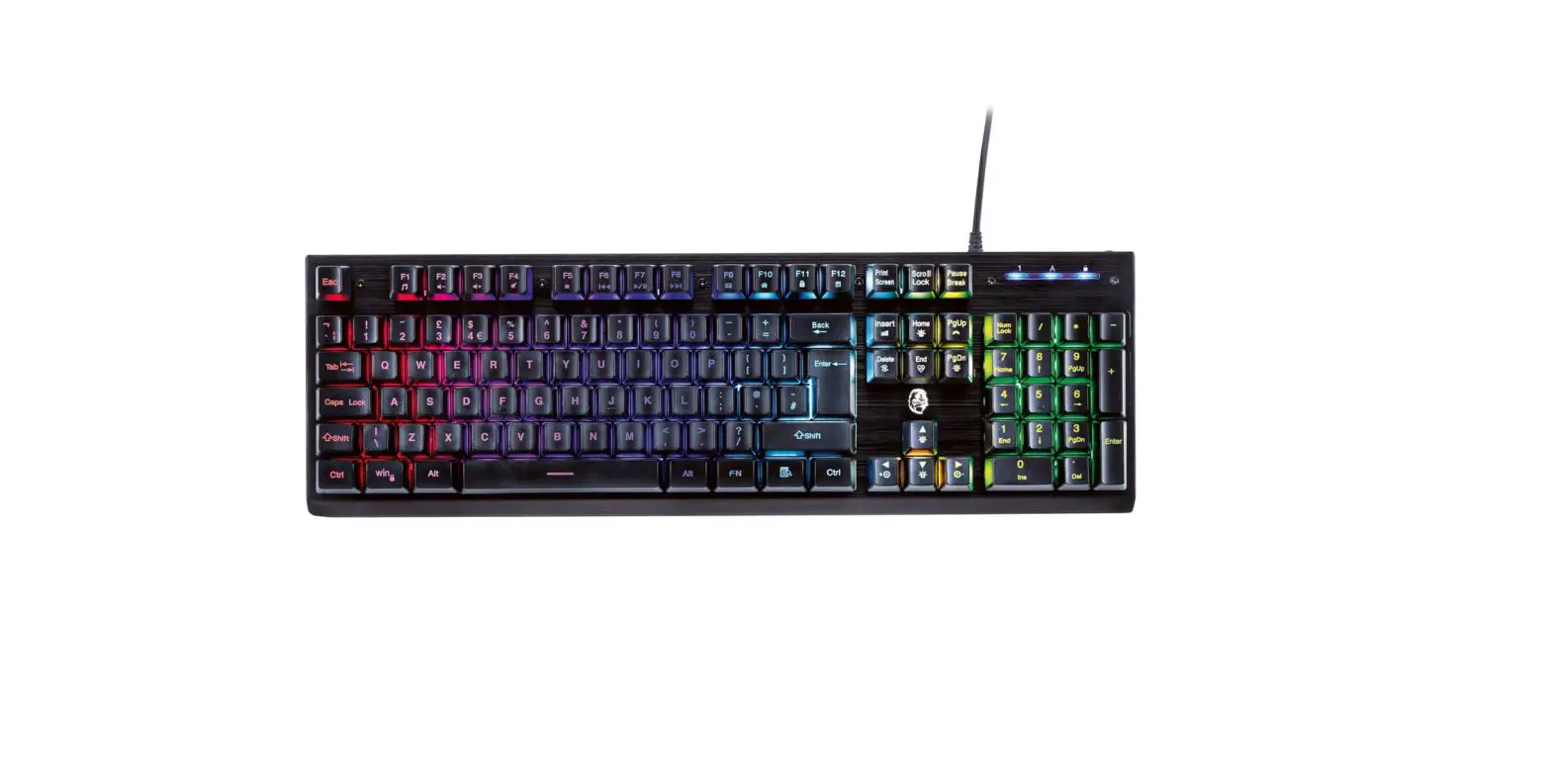 Silvercrest Sgkr A1 Semi Mechanical Gaming Keyboard Instruction Manual