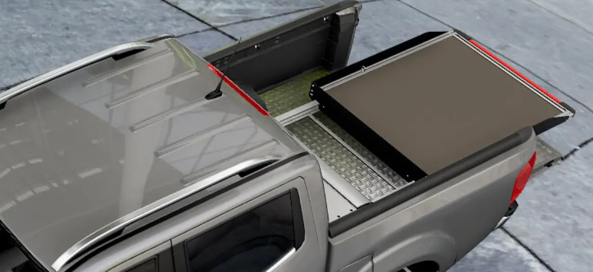 Mountain Top Cargo Slide Pull Out Load Compartment Drawer Double Cab Owner's Manual Mountain Top Cargo Slide Pull Out Load Compartment Drawer Double Cab Owner's Manual