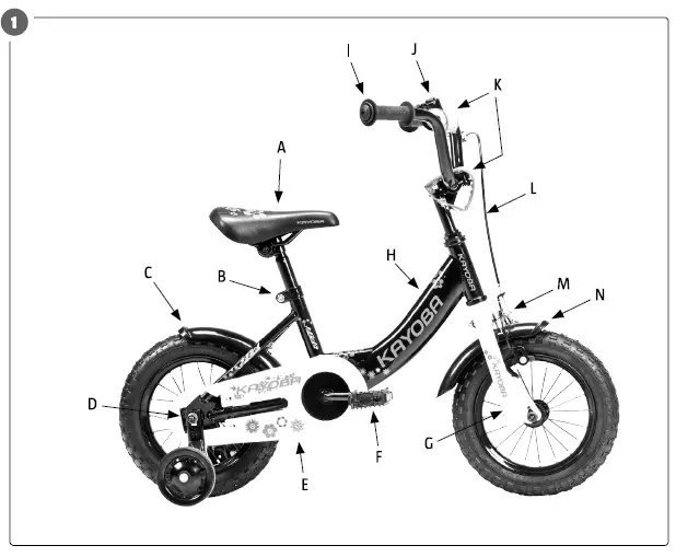 KAYOBA-022231-Children's-Bike-FIG 1