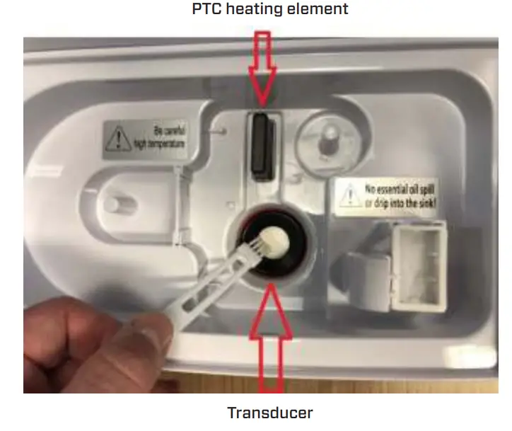 CA-607W Ultrasonic Humidifier Clean Air Optima - fig 12
