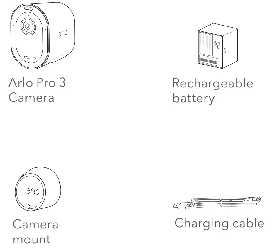 Arlo Pro 3 Security Camera - Box