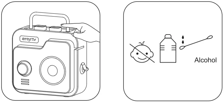 Paper roll installation