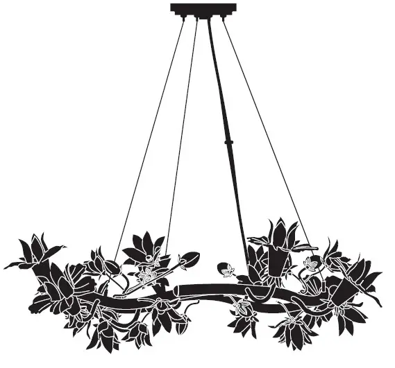JOHN LEWIS Magnolia 8LT Pendant - Cover