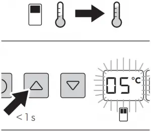 Changing temperature - fig. 12 - MoBar550S - 1