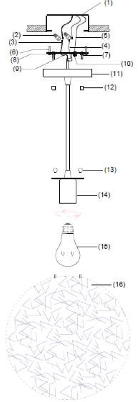 ACCLAIM LIGHTING TP4095 Distratto 1 Light 8 inch Polished Chrome 01
