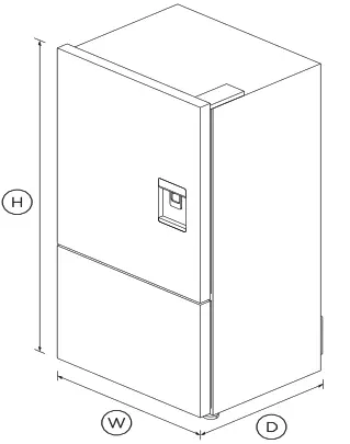 FISHER and PAYKEL RF170BRPUX6 N 32 Inch Freestanding Refrigerator Freezer - 1