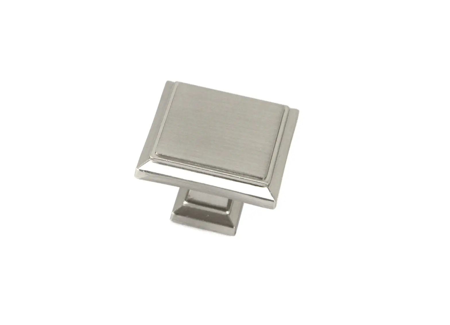Kingsman Knob-py-bn20 Nickel Square Contemporary Cabinet Knob Instructions
