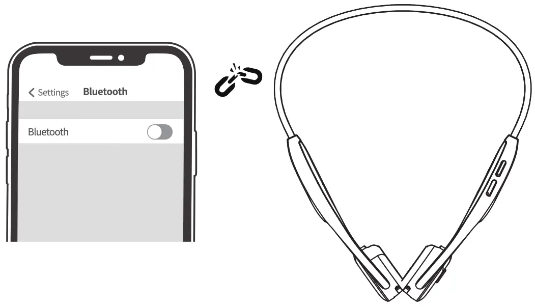 maxell EB ALBT140 AIR LINK Air Conduction Headphone - pairing