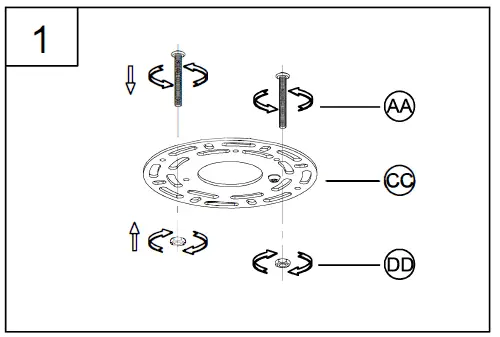 PROGRESS-LIGHTING-P400307-Haas 6-Light-Brushed-Nickel-Mid-Century-Chandelier-FIG- (4)