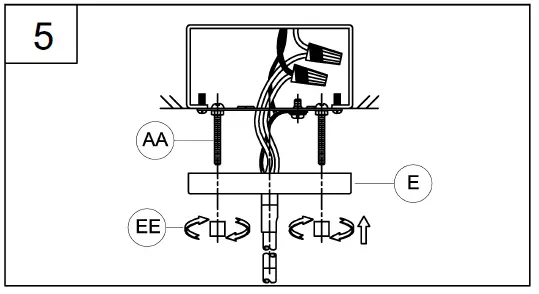 PROGRESS-LIGHTING-P400307-Haas 6-Light-Brushed-Nickel-Mid-Century-Chandelier-FIG- (9)