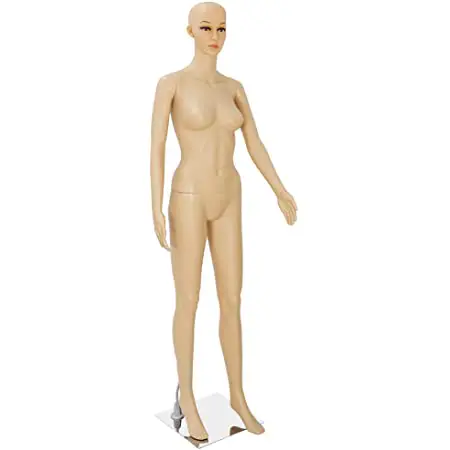 serenelife SLMAQFESKN 68.9'' Female Mannequin Torso Dress Form