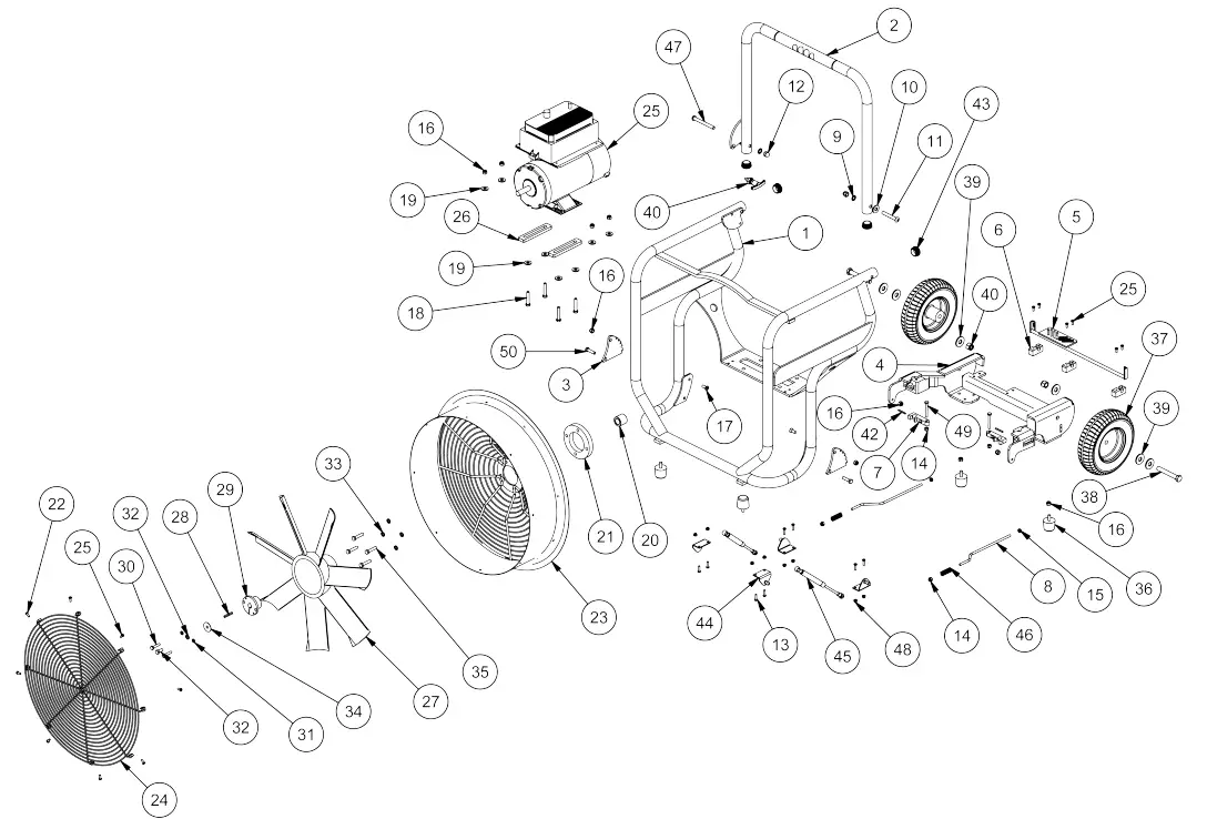 SUPERVAC V20-EV Ventilation Fans - Fig1